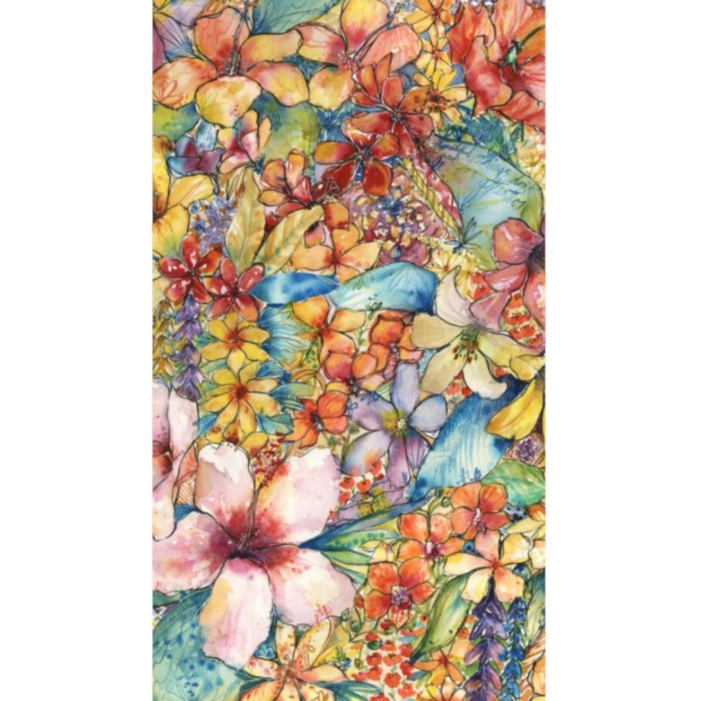 Rebekah Steen Goldfish Kiss Beautiful Things Scarf Sarong Pareo - Picture 12 of 16